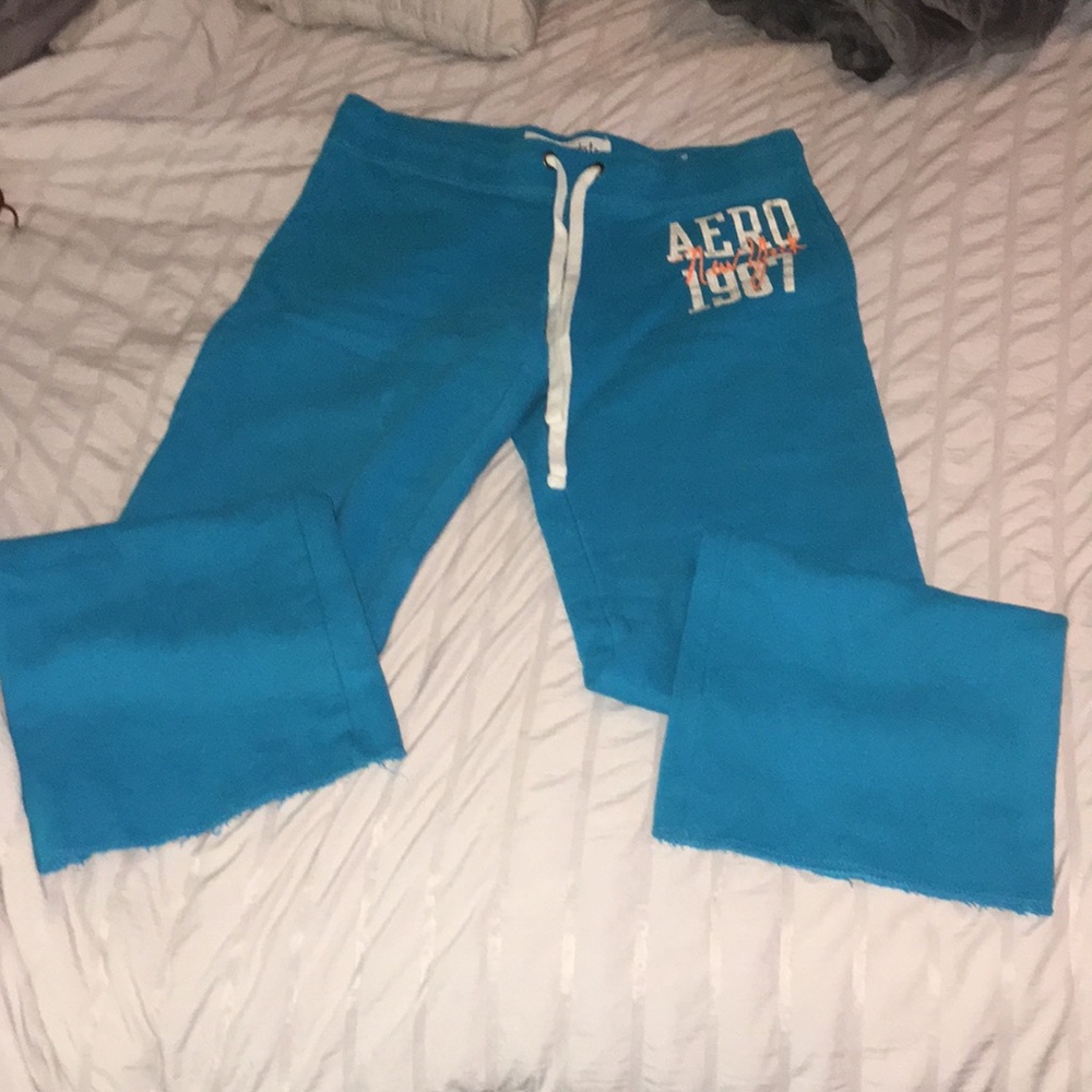 Wide leg sweats